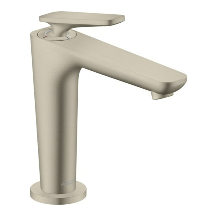 hansgrohe Waschtisch-Einhebelmischer Axor Citterio C CoolSt cubic cut, b ni, A 135mm, Abl unverschl.