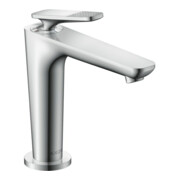 hansgrohe Waschtisch-Einhebelmischer Axor Citterio C CoolSt cubic cut, c, A 135mm, Abl unverschl.