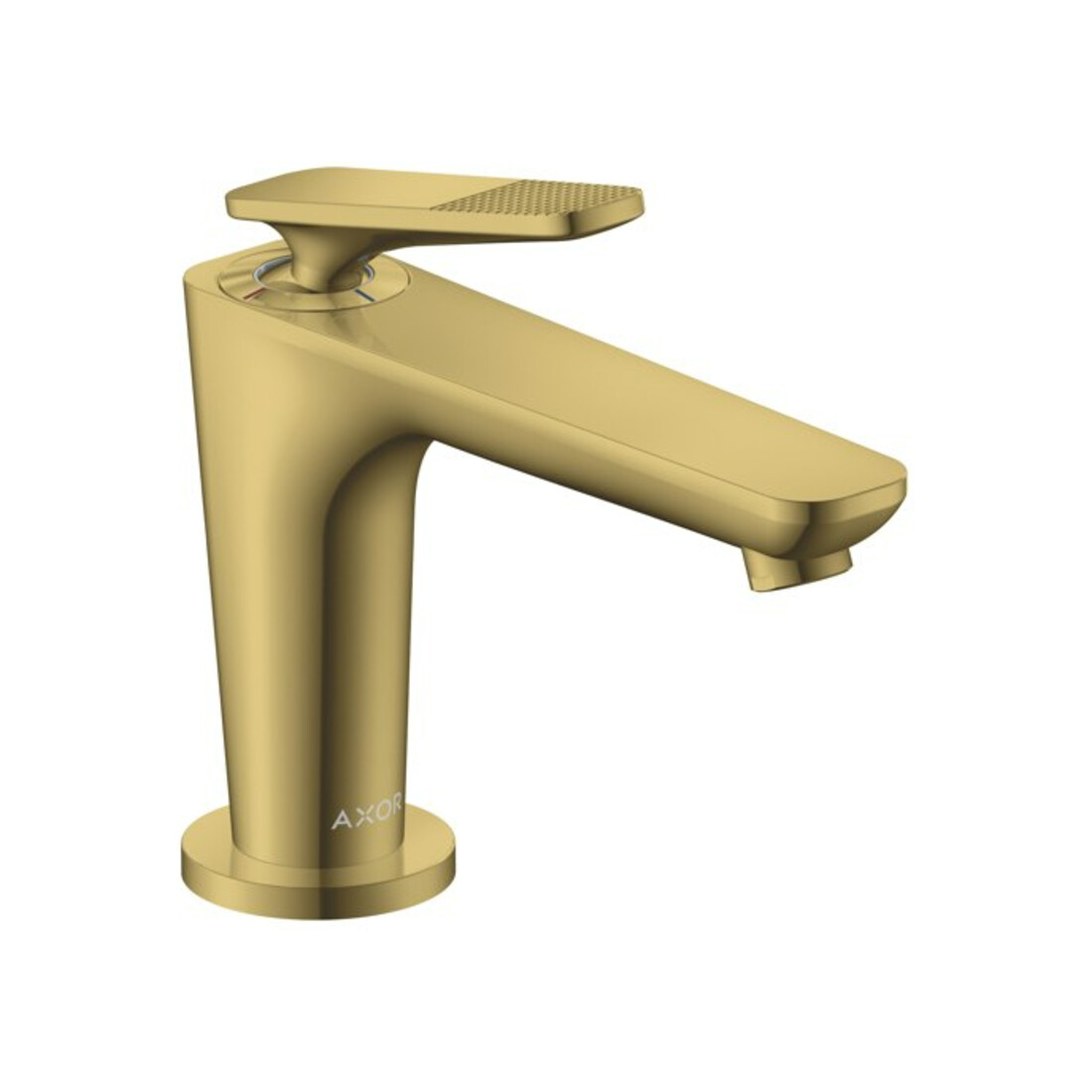 hansgrohe Waschtisch-Einhebelmischer Axor Citterio C CoolSt cubic cut, po g op, A 128mm, AL unvers.
