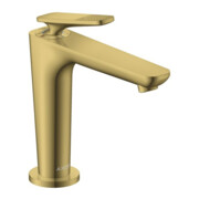 hansgrohe Waschtisch-Einhebelmischer Axor Citterio C CoolSt cubic cut, po g op, A 135mm, AL unvers.