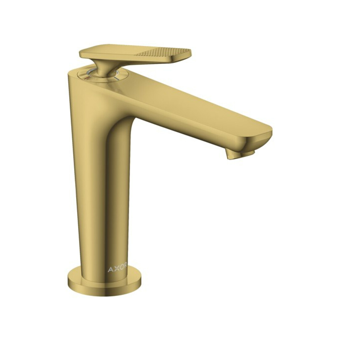 hansgrohe Waschtisch-Einhebelmischer Axor Citterio C CoolSt cubic cut, po g op, A 135mm, AL unvers.