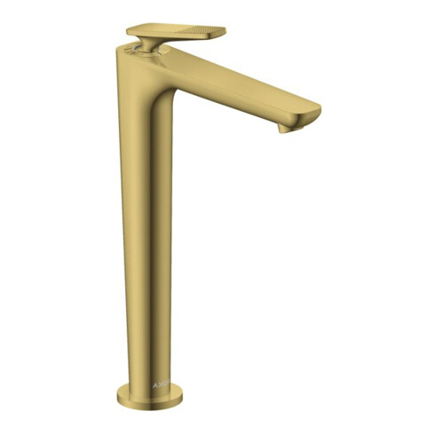 hansgrohe Waschtisch-Einhebelmischer Axor Citterio C CoolSt cubic cut, po g op, A 158mm, AL unvers.