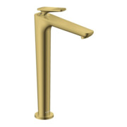 hansgrohe Waschtisch-Einhebelmischer Axor Citterio C CoolSt cubic cut, po g op, A 158mm, AL unvers.