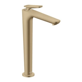 hansgrohe Waschtisch-Einhebelmischer Axor Citterio C CoolSt o S, b bron, Ausl. 158mm, Abl unverschl.