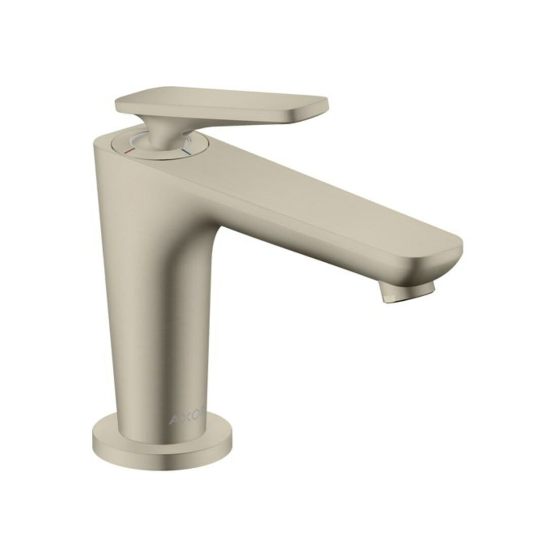hansgrohe Waschtisch-Einhebelmischer Axor Citterio C CoolSt o S, b ni., Ausl. 128mm, Abl unverschl.