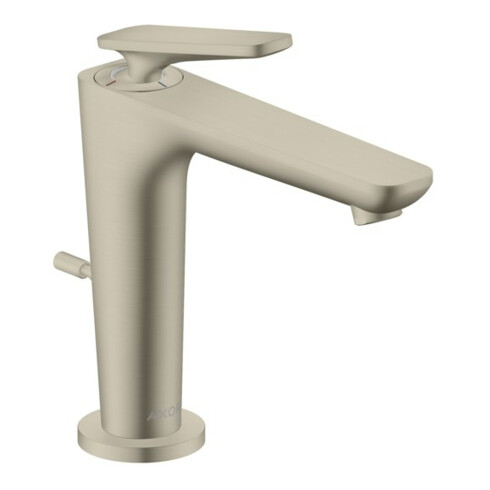 hansgrohe Waschtisch-Einhebelmischer Axor Citterio C CoolSt o S, b ni., Ausl. 135mm, Zugst. Abl.garn