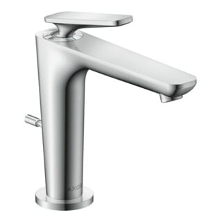 hansgrohe Waschtisch-Einhebelmischer Axor Citterio C CoolSt o S, chr, Ausl. 135mm, Zugst. Abl.garn