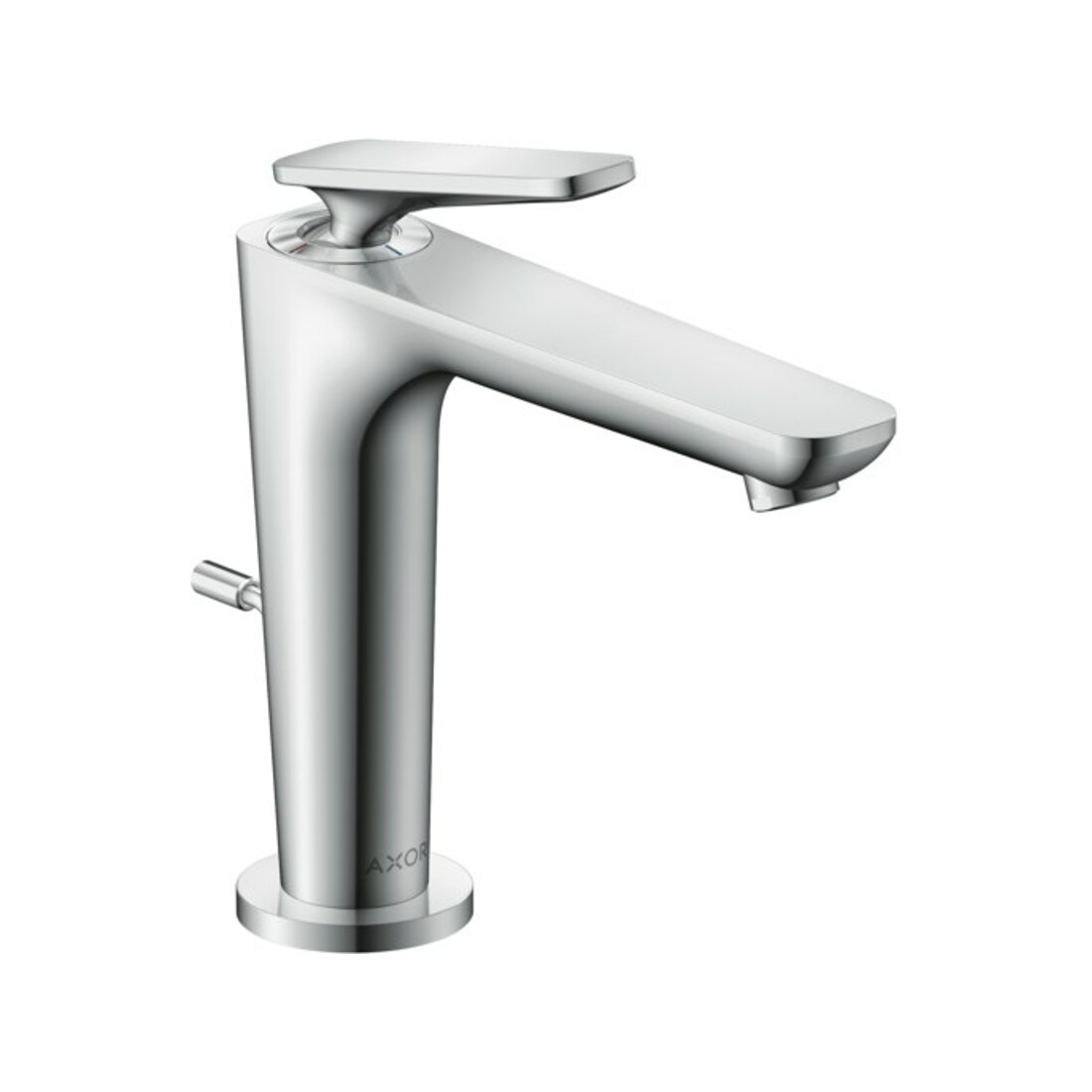 hansgrohe Waschtisch-Einhebelmischer Axor Citterio C CoolSt o S, chr, Ausl. 135mm, Zugst. Abl.garn