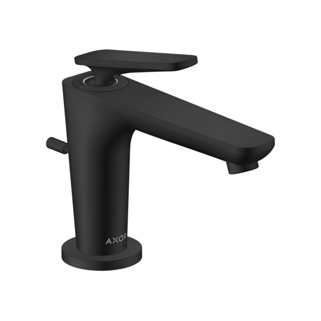 hansgrohe Waschtisch-Einhebelmischer Axor Citterio C CoolSt o S, ms, Ausl. 128mm, Zugst.Abl.Gar.