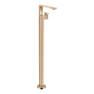 hansgrohe Waschtisch-Einhebelmischer Axor Edge A 235mm, boden, Diamantschl., pol. r gol