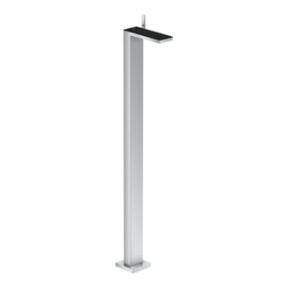 hansgrohe Waschtisch-Einhebelmischer Axor MyEdition boden, m Pus-Op-Abl, m Pl, cr/Schw.-gl.