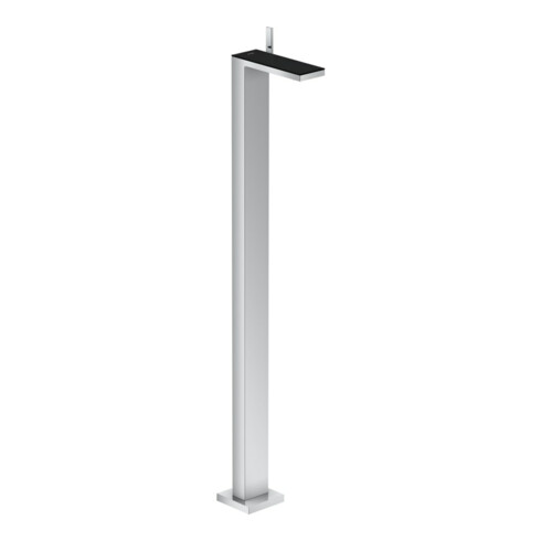hansgrohe Waschtisch-Einhebelmischer Axor MyEdition boden, m Pus-Op-Abl, m Pl, cr/Schw.-gl.
