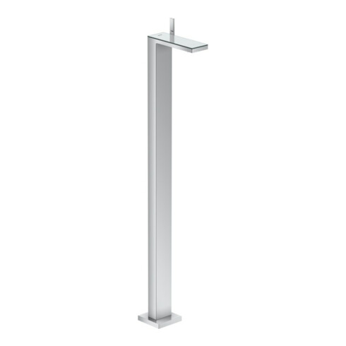 hansgrohe Waschtisch-Einhebelmischer Axor MyEdition boden, m Pus-Op-Abl, m Pl, cr/Sp.-Glas