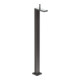 hansgrohe Waschtisch-Einhebelmischer Axor MyEdition boden, m Pus-Op-Abl, o Pl, brush. bla vc