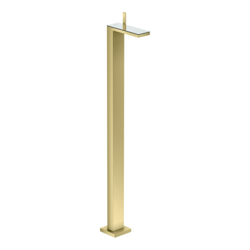 hansgrohe Waschtisch-Einhebelmischer Axor MyEdition boden, m Pus-Op-Abl, o. Pl., brush. br