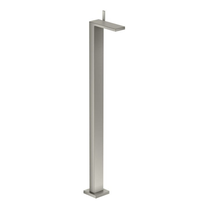 hansgrohe Waschtisch-Einhebelmischer Axor MyEdition boden, m Pus-Op-Abl, o Pl, Edelstahl-Optik