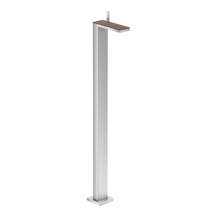 hansgrohe Waschtisch-Einhebelmischer Axor MyEdition boden, m Push-Open-Ablaufg., o. Pl., chr