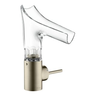 hansgrohe Waschtisch-Einhebelmischer Axor Starck V 140 m Glas, unver Abl., Facettensch, b ni.