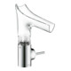hansgrohe Waschtisch-Einhebelmischer Axor Starck V 140 m Glas, unver Abl., Facettenschl., chr-1
