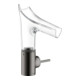 hansgrohe Waschtisch-Einhebelmischer Axor Starck V 140 m Glas, unver Abl.garn, pol. bla vc-1