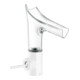hansgrohe Waschtisch-Einhebelmischer Axor Starck V 140 m Glasausl., unverschließ Abl.garn, weiß-3