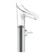 hansgrohe Waschtisch-Einhebelmischer Axor Starck V 220 m Glasausl., unverschließ Abl.garn, chr-1