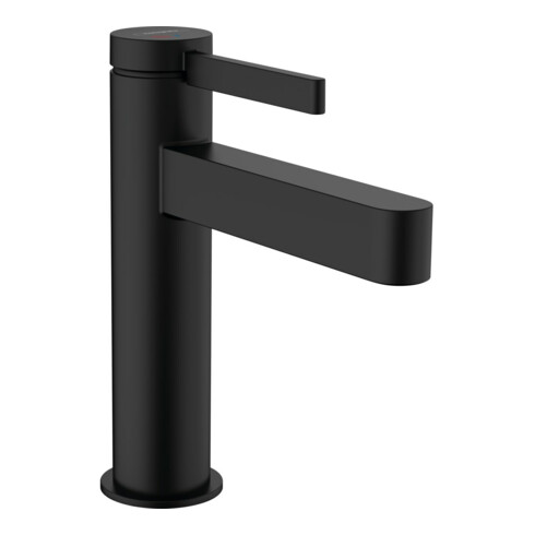 hansgrohe Waschtisch-Einhebelmischer Finoris CSt, A 139mm, m Pus-Op-Ab, sw ma