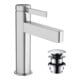 hansgrohe Waschtisch-Einhebelmischer Finoris CSt, A 139mm, m Push-Open-Ablaufg., ch-4