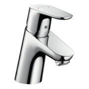 hansgrohe Waschtisch-Einhebelmischer Focus 70 mit Zugstangen-Ablaufgarnitur, chrom