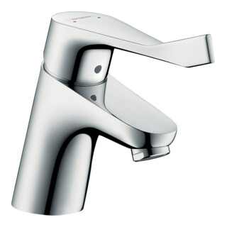 hansgrohe Waschtisch-Einhebelmischer Focus 70 o ZugstAblGar, m ex. lang. Komf.Griff, c