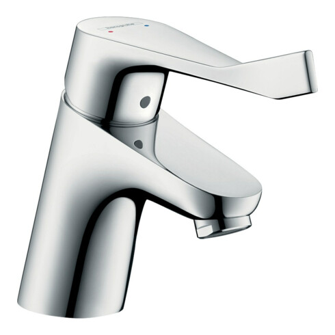 hansgrohe Waschtisch-Einhebelmischer Focus 70 o ZugstAblGar, m ex. lang. Komf.Griff, c