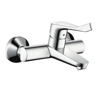 hansgrohe Waschtisch-Einhebelmischer Focus Care AP, m ex. lang. Komf.Griff 121mm, chrom