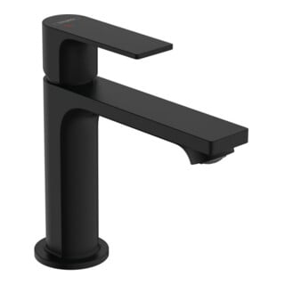 hansgrohe Waschtisch-Einhebelmischer Rebris E 110 CoolSt m Zugst.Abl.Gar., 4 l/m. b 3 b, matt-sw