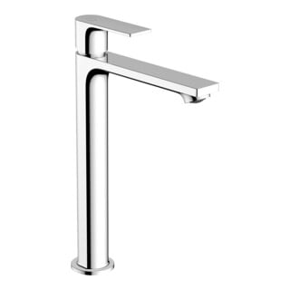 hansgrohe Waschtisch-Einhebelmischer Rebris E 240 CoolSt mit Zugstangen-Ablaufgarnitur, chrom