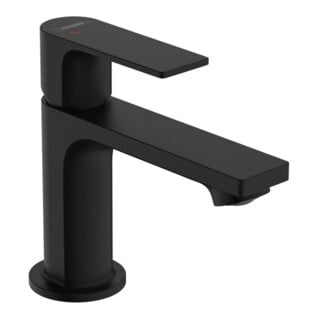 hansgrohe Waschtisch-Einhebelmischer Rebris E 80 CoolSt m Zugst.Abl.Gar., 4 l/m. b 3 b, matt-sw