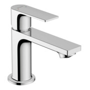 hansgrohe Waschtisch-Einhebelmischer Rebris E 80 mit Zugstangen-Ablaufgarnitur, chrom