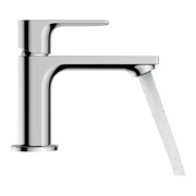 hansgrohe Waschtisch-Einhebelmischer Rebris E 80 mit Zugstangen-Ablaufgarnitur, chrom-3