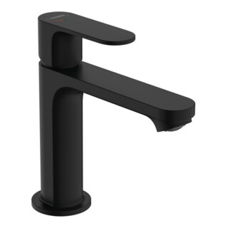 hansgrohe Waschtisch-Einhebelmischer Rebris S 110 CoolSt m Zugst.Abl.Gar., 4 l/m. b 3 b, matt-sw