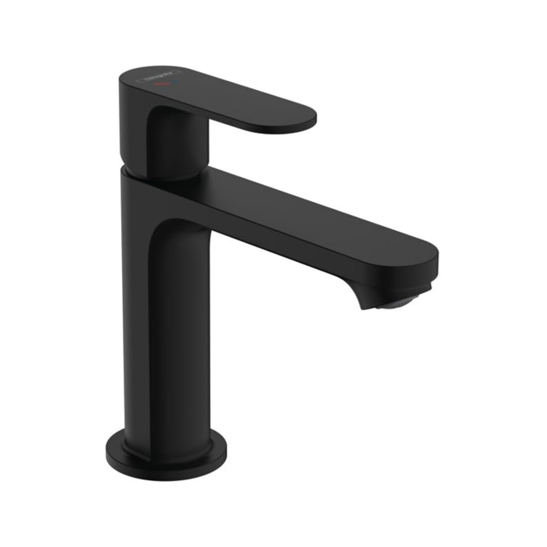 hansgrohe Waschtisch-Einhebelmischer Rebris S 110 CoolSt m Zugst.Abl.Gar., 4 l/m. b 3 b, matt-sw