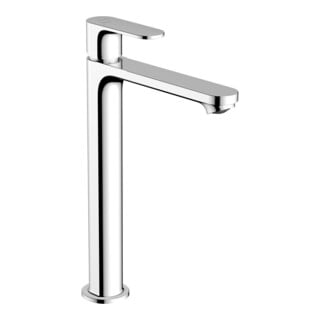 hansgrohe Waschtisch-Einhebelmischer Rebris S 240 CoolSt mit Zugstangen-Ablaufgarnitur, chrom