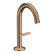 hansgrohe Waschtisch-Einhebelmischer Sel. 140 Axor One A 122mm, m Pus-Op-Abl, brush. r gol-1