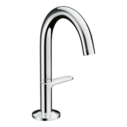hansgrohe Waschtisch-Einhebelmischer Sel. 140 Axor One Ausl. 122mm, m Push-Open-Ablaufg., chrom