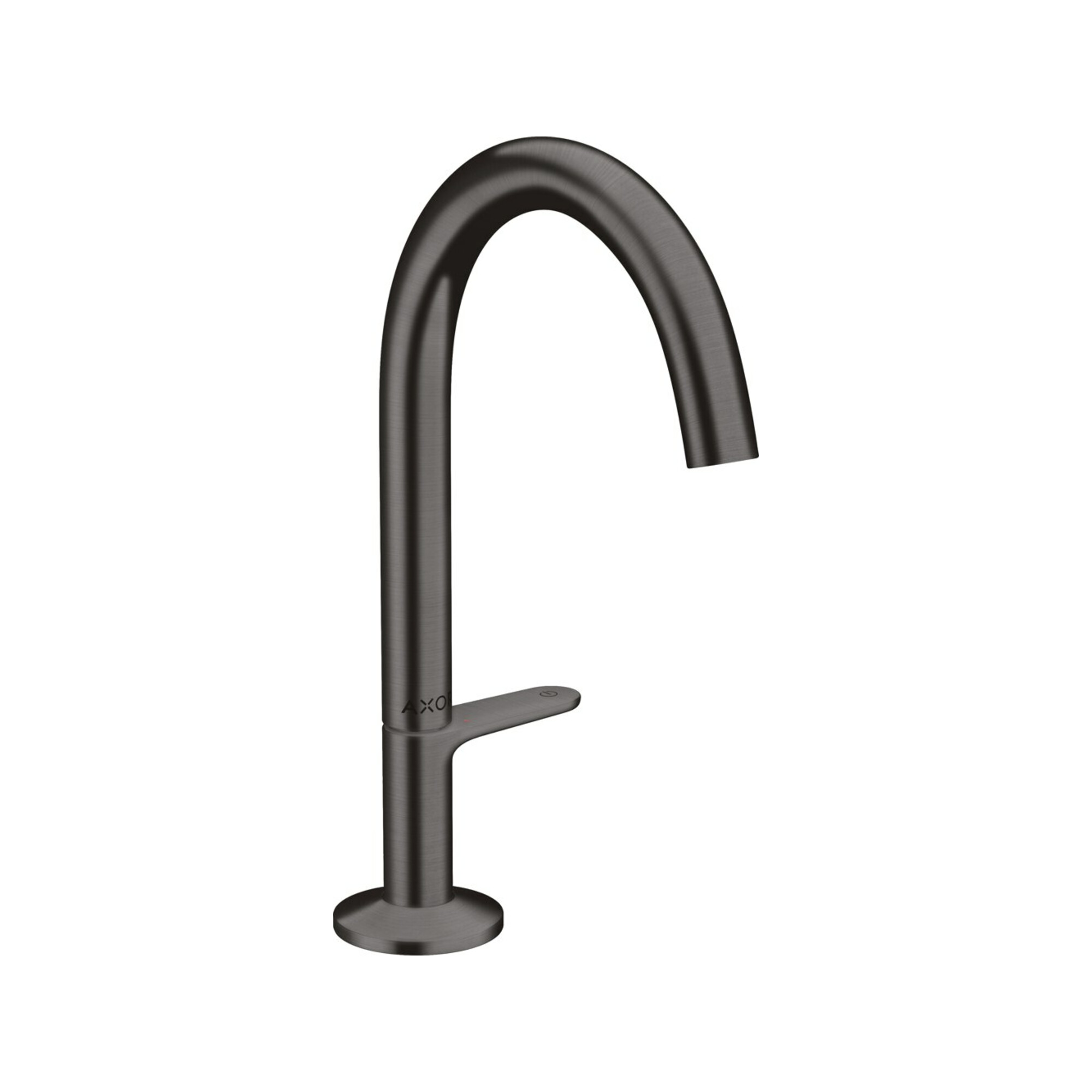 hansgrohe Waschtisch-Einhebelmischer Sel. 170 Axor One A 140mm, m Pus-Op-Abl, brush. bla vc