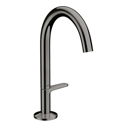 hansgrohe Waschtisch-Einhebelmischer Sel. 170 Axor One A 140mm, m Pus-Op-Abl, pol. bla vc
