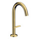hansgrohe Waschtisch-Einhebelmischer Sel. 170 Axor One A 140mm, m Pus-Op-Abl, pol. gol opt-1