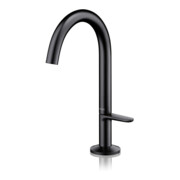 hansgrohe Waschtisch-Einhebelmischer Sel. 170 Axor One A 140mm, m Push-Open-Ablaufg., matt-sw-4