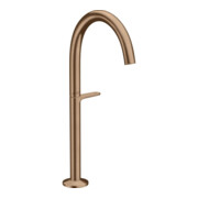 hansgrohe Waschtisch-Einhebelmischer Sel. 260 Axor One A 165mm, f AWT, m Pus-Op-Abl, b r gol