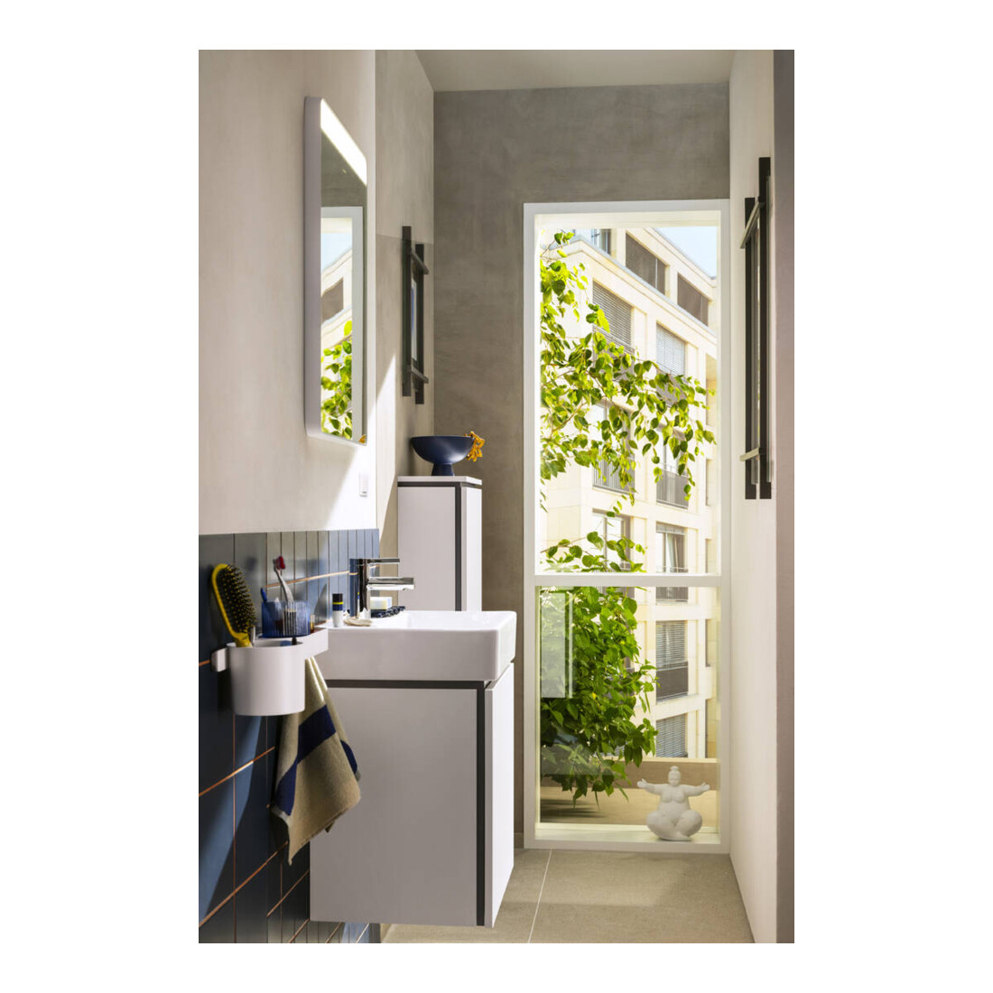 hansgrohe Waschtisch-Einhebelmischer Zesis S Ausl. 105mm, Push-Open, Synthetik, chrom