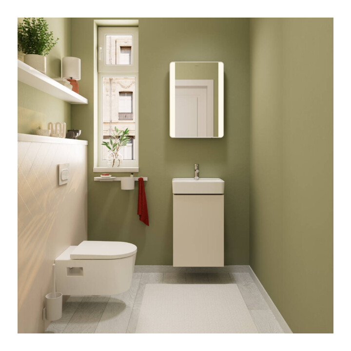 hansgrohe Waschtisch-Einhebelmischer Zesis S Ausl. 105mm, Push-Open, Synthetik, chrom