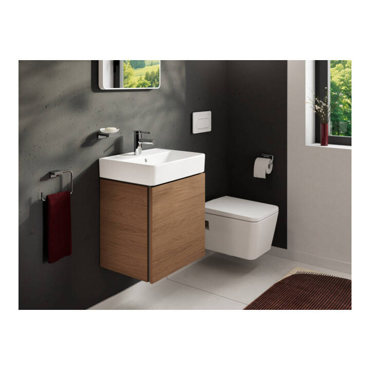 hansgrohe Waschtisch-Einhebelmischer Zesis S Ausl. 105mm, Zugstange, Metall, chrom